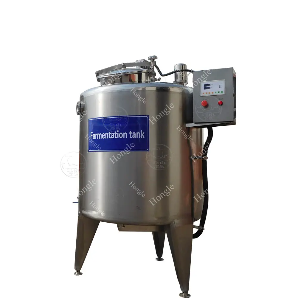 Pasteurizador de leite de soja, máquina pequena para iogurte e sorvete de ovos, 100L, 200L, 300L, 500L, 1000L, 2000L