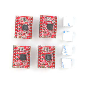Controlador de motor paso a paso Reprap A4988 con disipador de calor tipo programador de paquete SMD
