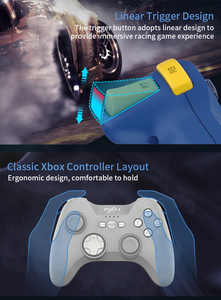 ワイヤレスBluetoothゲームコントローラ有線ポータブルジョイスティックゲームパッドPS3 IOS Android TV/PC Windows 7/8/10/11用 - Product Image 5