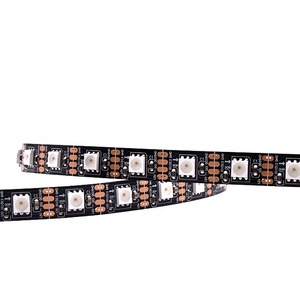 60 Leds/m เป็นรายบุคคลพิกเซลดิจิตอล12โวลต์แอดเดรส RGB นำแถบ