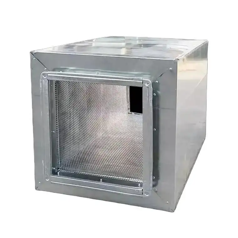Sistema HVAC marmitta di ventilazione Plenum Box Duct acustic silenziatore ducting