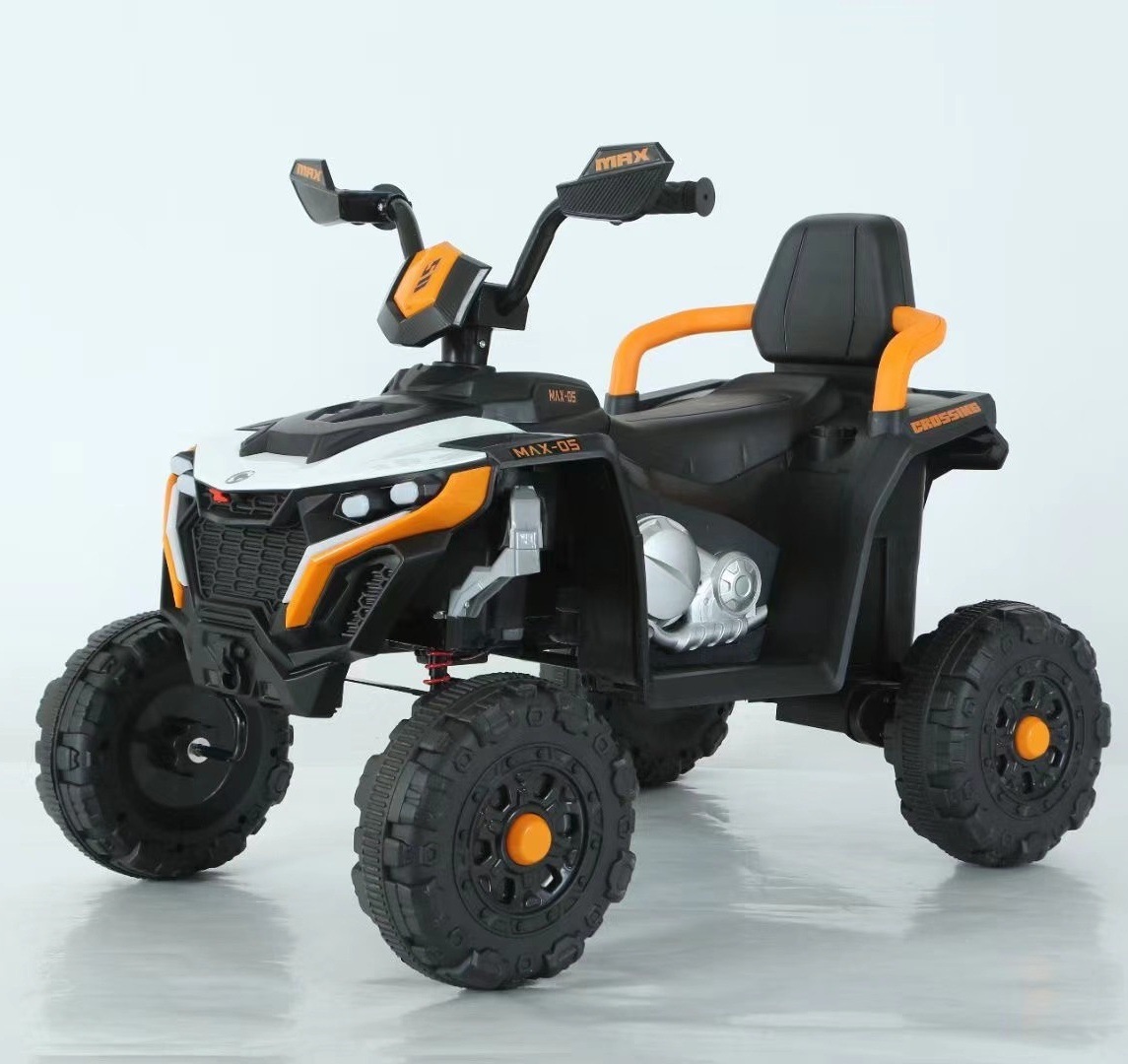 Orange 12V 45Ah double moteur Télécommande