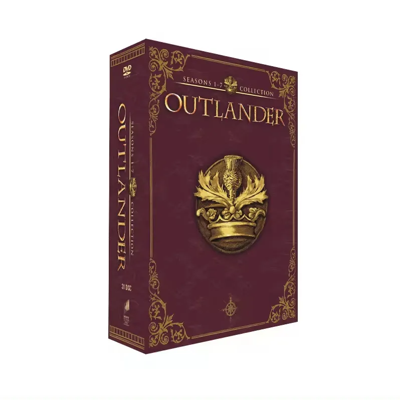 Outlander Season 1-7 31dvd kotak set paling populer dvd di Amazo eBay shopify pabrik pasokan grosir dvd film tv acara pengiriman gratis