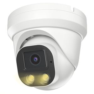 OEM 5/8MP户外安全摄像机闭路电视智能彩色夜视POE摄像机内置麦克风人体检测全金属外壳 - Product Image 1
