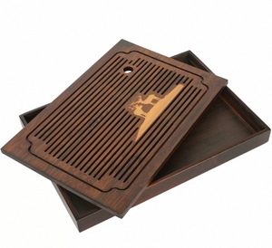 Truyền Thống Trung Quốc Thân Thiện Với Môi Tre Bàn Trà Tấm Gỗ Kung Fu Bàn Trà Khay Với Nước Lưu Trữ Khay - Product Image 1