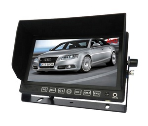 Monitor de pantalla LCD TFT con tecla táctil portátil de 7 pulgadas con GPS y función estéreo Cámara de respaldo digital USB para camiones 1 año de garantía - Product Image 3