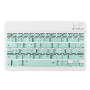 Venta caliente al por mayor nuevo colorido estudiante BT teclado inalámbrico y ratón combinado para Ipad Android Tablet teclado - Product Image 3