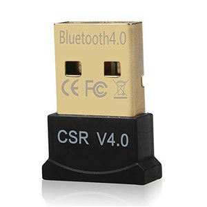 PC用HG USBBluetoothアダプターBT4.0BluetoothレシーバーサポートWindows11/10/8.1/8/7/XP for Desktop - Product Image 1