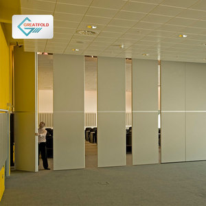 Tabique desmontable multifunción para oficina, sistema de pared de división plegable, movible, operable - Product Image 3