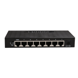 8 Port 10/100 MBit/s Netzwerk-Switch Ethernet-Switch Soho-Netzwerk Vlan-Funktion unterstützt 5-20V DC-Weit bereichs eingang Realtek/RTL8309NB - Product Image 3