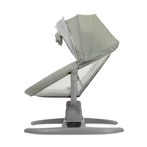 Bebek sallanan sandalye özelleştirilebilir bebek elektrikli uzaktan kumanda sallanan sandalye oturabilir ve yalan bebek beşiği sallanan yatak - Product Image 5