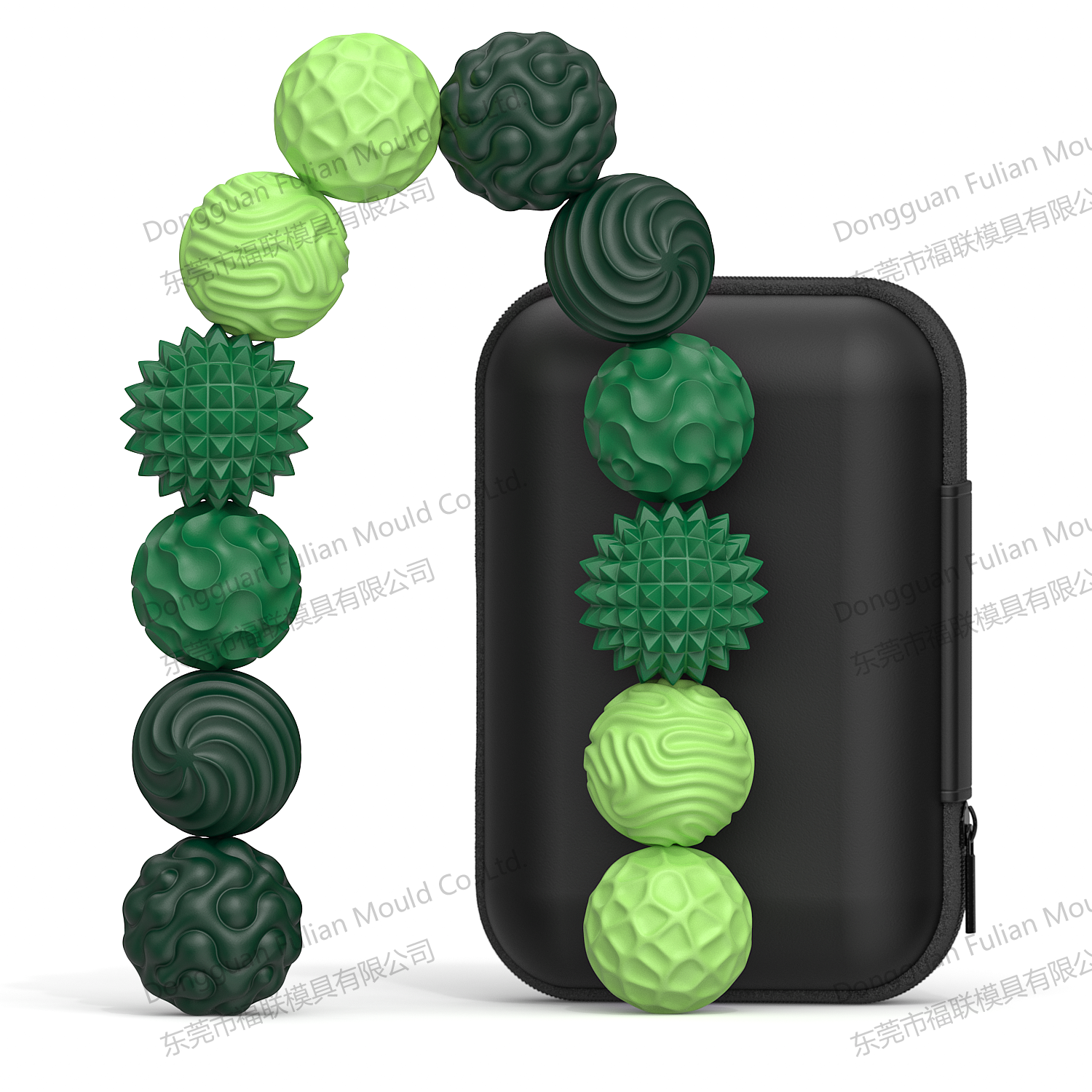 แพ็ค 12 ชิ้น สีเขียว