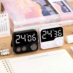 Grande Display Timer digitale Smart Timer elettronico di cottura conto alla rovescia LED meccanico ricordare allarme utensili da cucina accessori - Product Image 4