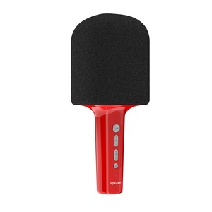 Mini inalámbrico portátil para altavoz Bluetooth para uso en exteriores con micrófono de Karaoke para audio de computadora y teléfono móvil