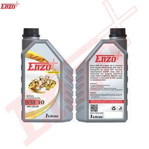 Yüksek performanslı motor yağı Enzo Plus SAE 50 API CD SF 1Ltr dört zamanlı motor yağ yağı en iyi otomotiv yağlayıcı - Product Image 3