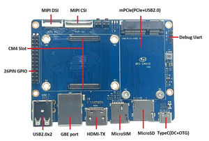 Original Fabrik Banana Pi Computer modul Banana Pi BPI-CM4IO Backplane - Product Image 6