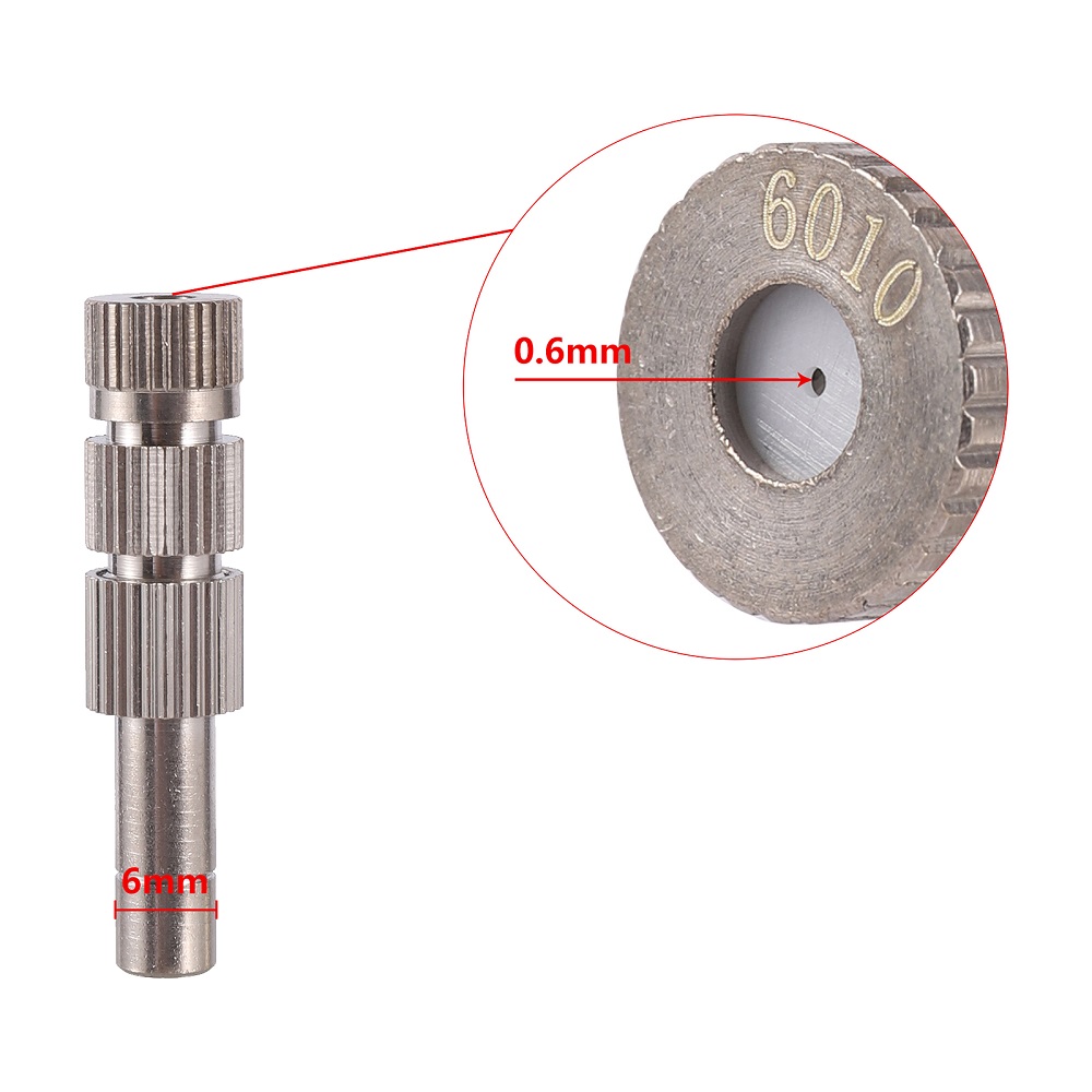 SIlver - Nozzles Orifice 0.6mm