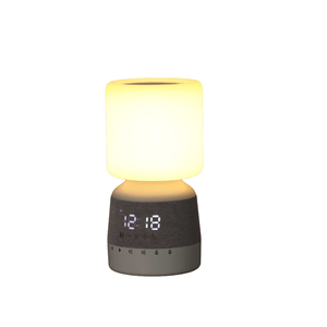 <strong>4</strong> in 1 Nature Sound BT Speaker Wake up Light Sunrise Alarm Clock Ambient Light Waterless Aroma Diffuser <strong>Sleeping</strong> Aid Machine - Product Image 4