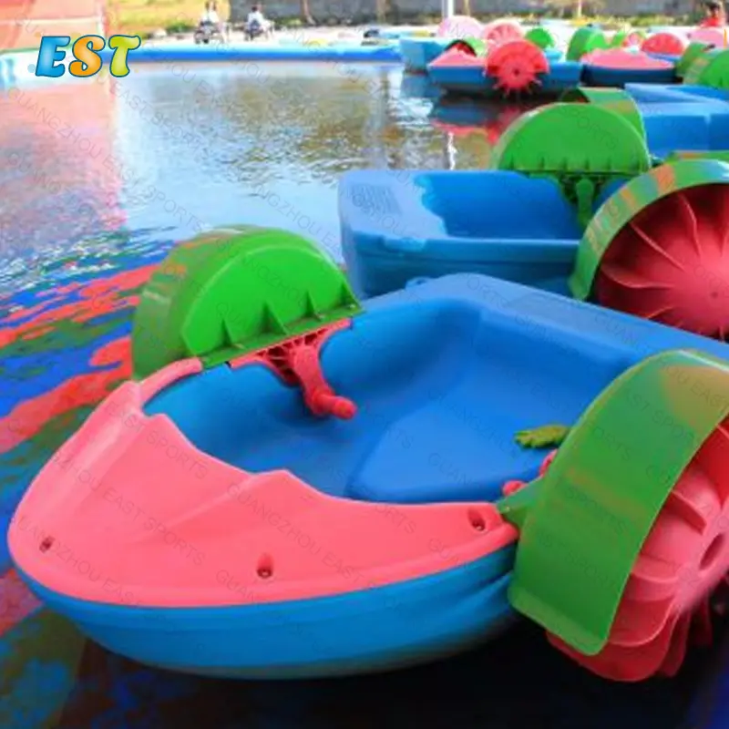 Barche di fila della barca della pagaia del pedale dell'acqua della mano di plastica dell'hdpe della famiglia di diverse dimensioni con l'alta qualità per la vendita degli adulti dei bambini