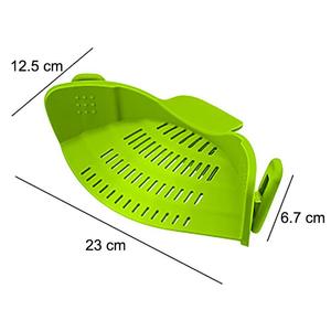 Hot Sale Kitchen Snap N <strong>Strain</strong> <strong>Pot</strong> Strainer and Pasta Strainer - Adjustable Silicone Clip on Strainer for <strong>Pots</strong>, Pans, and Bowls - Product Image 5