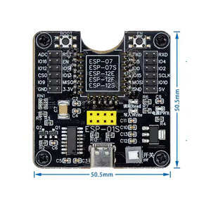ESP8266 ESP-WROOM-32 ESP32-WROVER geliştirme kurulu Test programcı soket indirici için ESP-01 ESP-12F ESP-07S ESP-12S ESP32