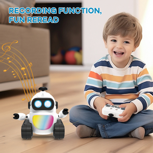 Оптовая продажа 2,4 ГГц Программирование Rc Интеллектуальный развивающий робот игрушки с музыкой и светом - Product Image 2