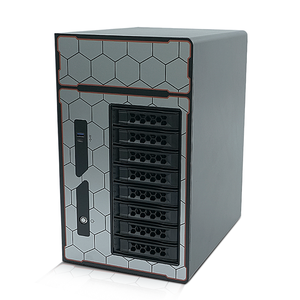 8 Bay NAS8 Red de red Servidor de almacenamiento conectado Computadora C612 Ranuras de disco duro 128GB Ssd NAS Almacenamiento en la nube - Product Image 3