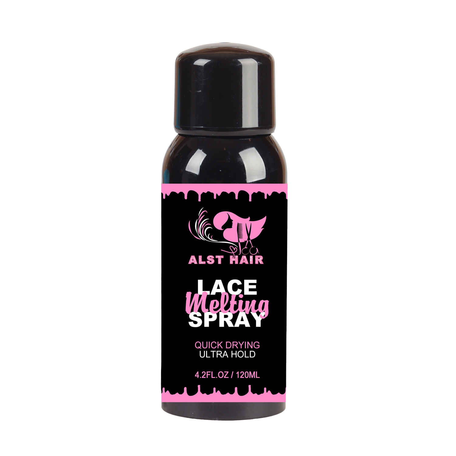 Spray fondant pour bouteille noire