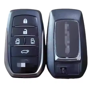 Smart Card <strong>Key</strong> Shell Car <strong>Key</strong> Suitable for 5-button Toyota Model Numbers 0120 and 0010