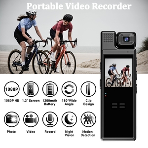 1080p HD Cámara DE ACCIÓN Equipo de captura de video Grabadora profesional Cámara de detección de movimiento de video con batería