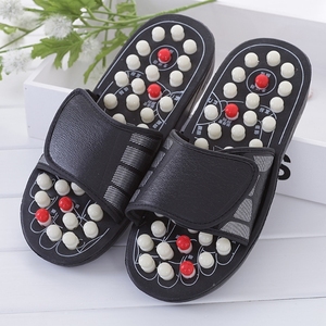 Sandal pijat kaki terapi akupuntur sepatu pijat untuk kaki menunjuk refleksologi kaki sepatu bergetar - Product Image 5