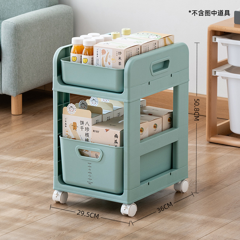 Blue - Double-layer wheeled model