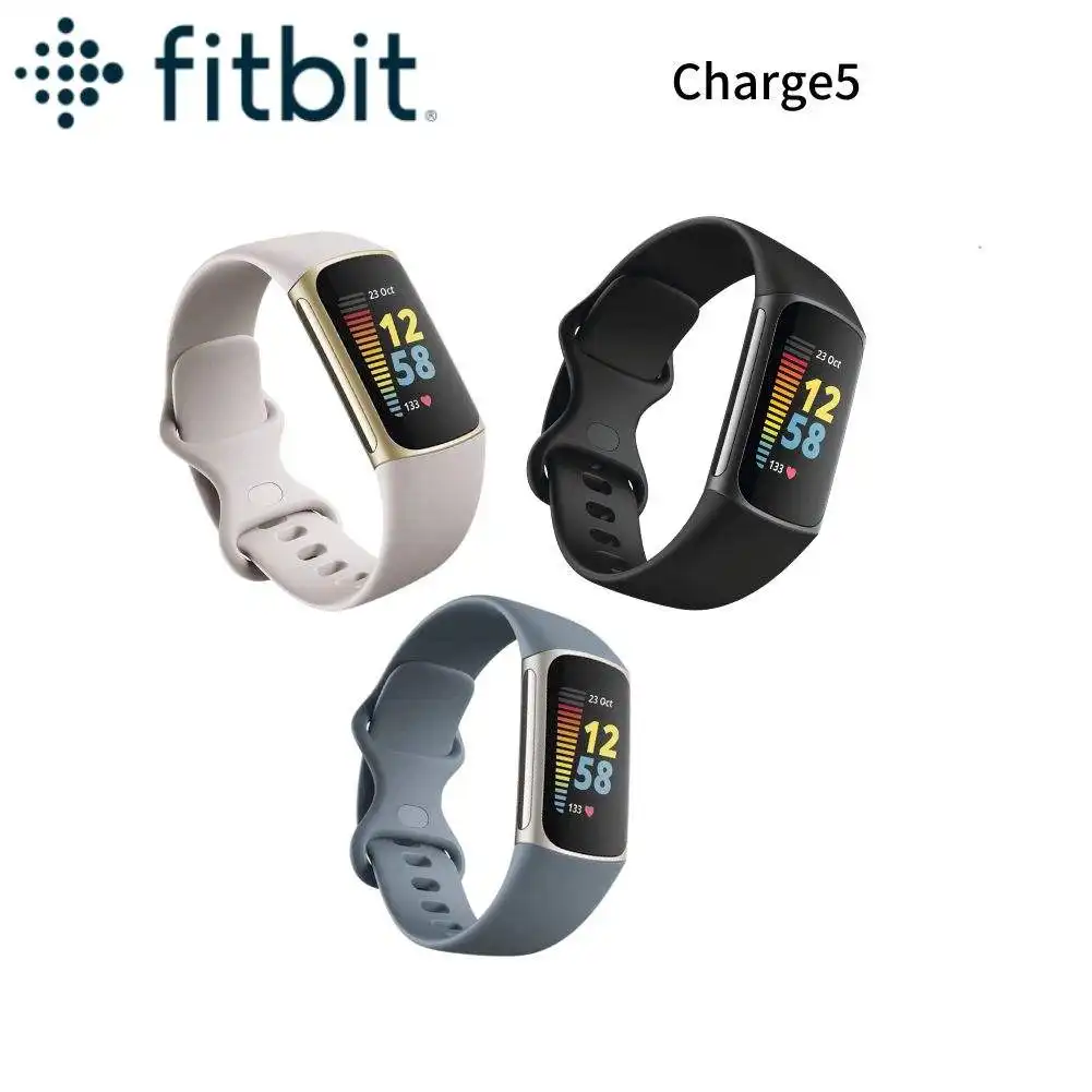 Fitbit şarj 5 dahili GPS, stres yönetim araçları, uyku izleme, 24/7 kalp ile gelişmiş sağlık ve Fitness Tracker