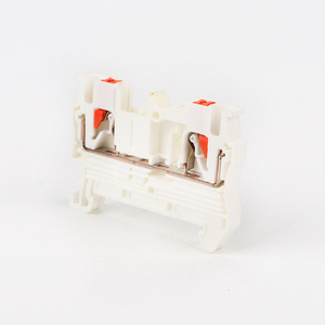 PT 16 AWG20-4 Primavera <span class=keywords><strong>Screwless</strong></span> Pluggable Quick Wire Connector Push-in Fiação Elétrica Din Rail <span class=keywords><strong>Terminal</strong></span> <span class=keywords><strong>Block</strong></span>