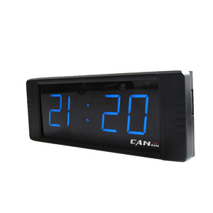 YIZHI GI4T-1B multifunzione temporizzatore digitale 4 cifre Display blu LED piccolo orologio da parete per ufficio casa cucina festa - Product Image 4