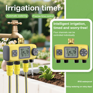 <strong>2025</strong> New Digital Water <strong>Timer</strong> Irrigation Controller Timed Water Device 4 Outlets Intelligent Garden Watering Irrigation System - Product Image 4