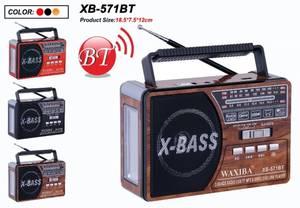 瓦西巴XB-542URT专业电子晶体管手动大扬声器收音机交流Dc调幅调频软件模块接收器多频带 - Product Image 6