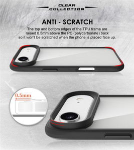 Premium temizle Anti sarı cep telefonu kılıfı iPhone 17 için hava 16 Pro Max 15 14 13 artı 16E TPU PC darbeye kılıfları kabuk - Product Image 6