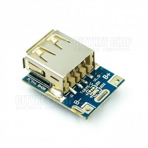 5V Boost Step Up modulo di potenza batteria al litio Lipo scheda di protezione di ricarica LED Display USB per il programma fai da te caricabatterie 134 n3p - Product Image 1