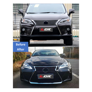 C-レクサスの自動車部品RX300 RX450H 2010-2015の新しいボディキットへのRX古いアップグレード用レクサスフェイスリフトフロントバンパー - Product Image 1