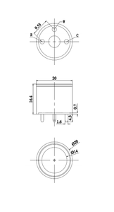 Industrielle Automatisierung ME4-SO2-E4 Sensor modul 0-10PPM Schwefeldioxid SO2 Elektronische Komponenten
