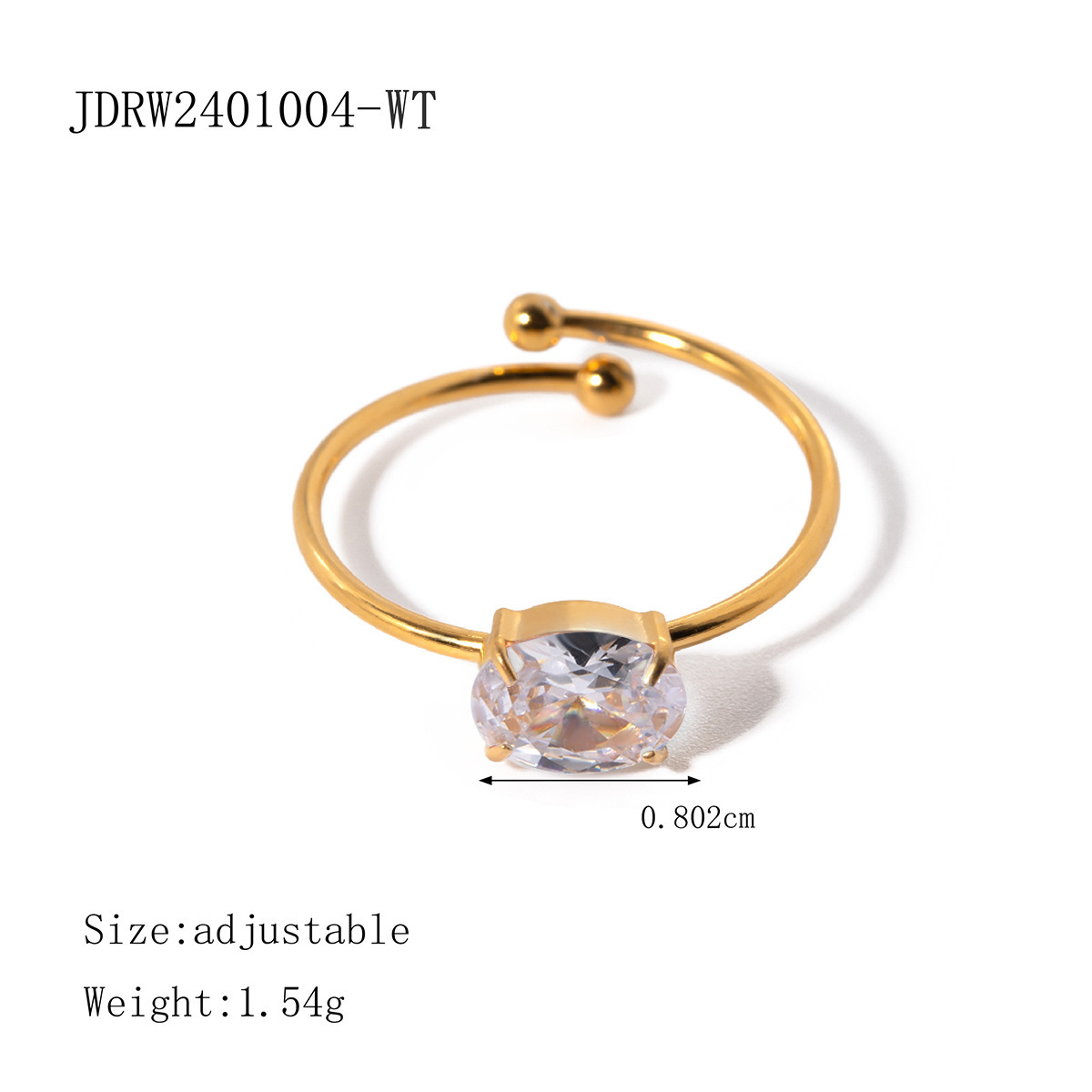 OR PVD 18K JDRW2401004-WT