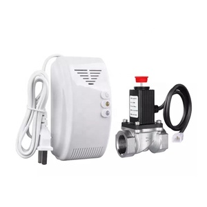 AC220V Standalone or Solenoid Valve Function LPG Combustible Gas Leak Detector Sensor for Household Kitchen Security Alarm - Product Image 1