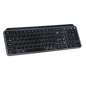 Venta al por mayor 2,4G + Teclado inalámbrico Bluetooth con teclas numéricas y teclas multimedia para PC/Tablet Compter/Teléfono móvil