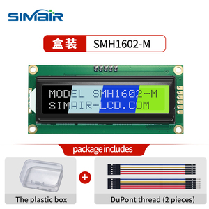 LCD1602-M modulo LCD, porta seriale HD IIC con intestazioni Pin saldate e cavi di collegamento inclusi - Product Image 2