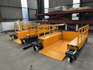 1 Ton Electric Mobile Truck <strong>Platform</strong> Container <strong>Unloading</strong> Equipment
