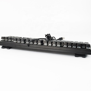 Hoya-Teclado mecánico retroiluminado con cable Usb para juegos de ordenador, Profesional Teclado mecánico con luz Rgb multicolor - Product Image 4