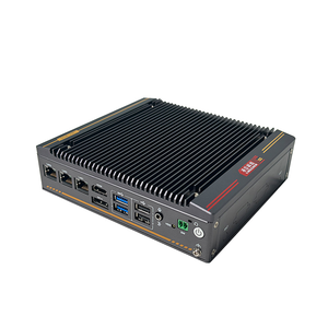 Lingchen Mini PC Windows10 Linux Celeron J6412 3 LAN 4 COMBOXファンレス組み込み産業用コンピューター | LBX-J630 - Product Image 1