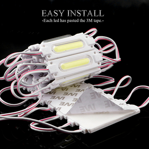 Aydınlatma modülü şerit afiş işareti DC12V su geçirmez COB 6 SMD Led modülü enjeksiyon Len 120 derece soğuk beyaz enjeksiyon Led modülü - Product Image 4