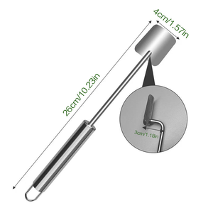 Paslanmaz çelik mısır Cob soyucu kesici dilimleme mutfak meyve ve sebze araçları ile rahat sap mısır üzerinde Cob sökücü - Product Image 6